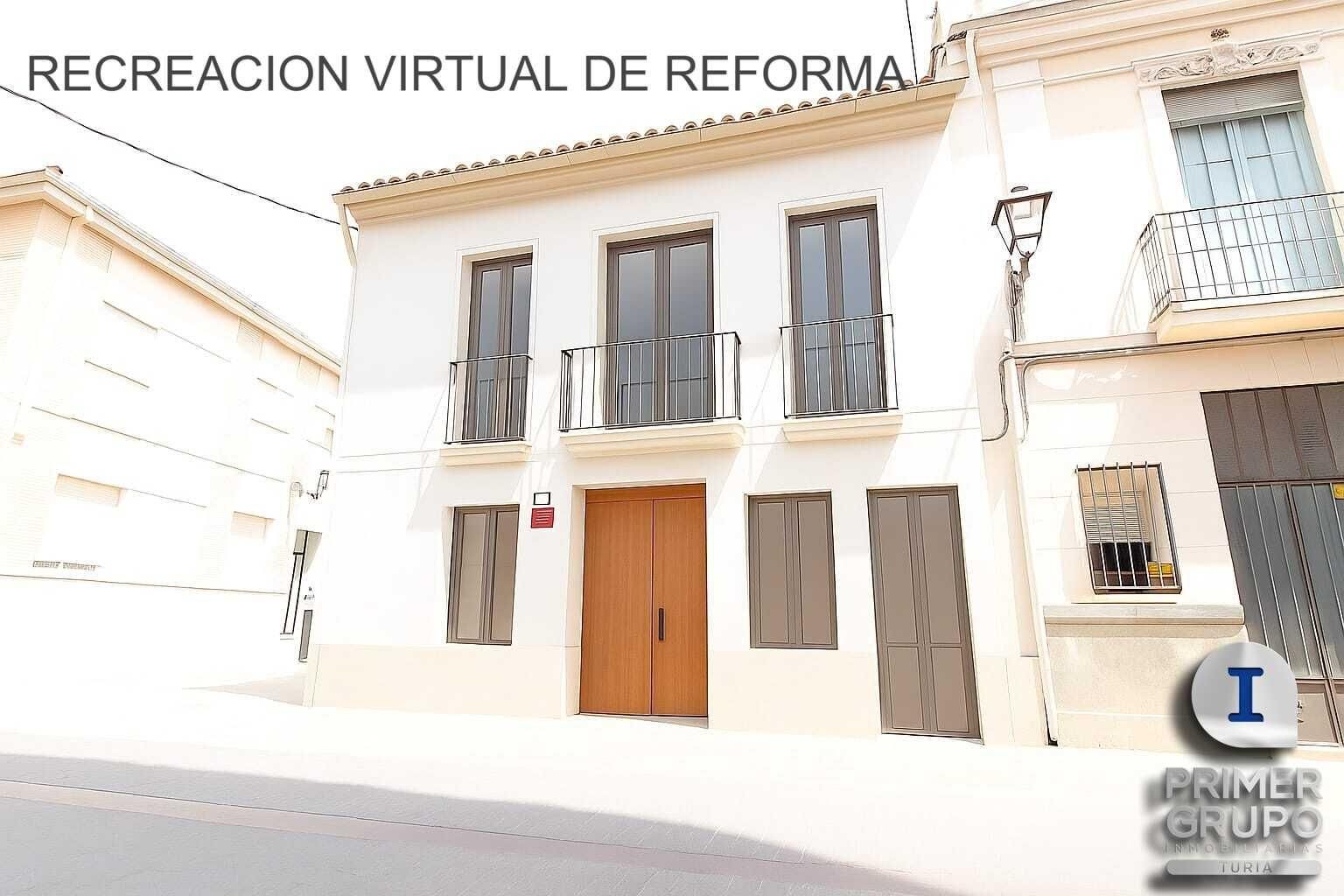 Exterior view of Flat for sale in  Valencia Capital  with Terrace and Balcony