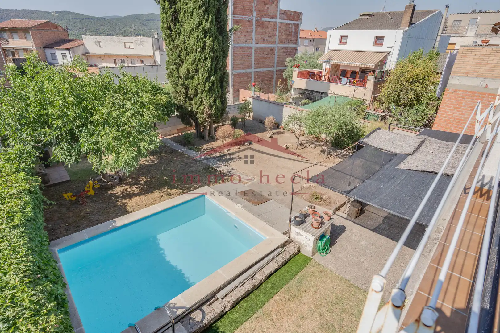 Piscina de Casa adosada en venda en Vilanova del Camí amb Calefacció, Terrassa i Piscina
