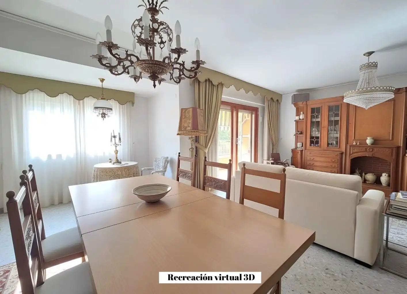 Comedor de Piso en venta en Gandia con Trastero y Balcón