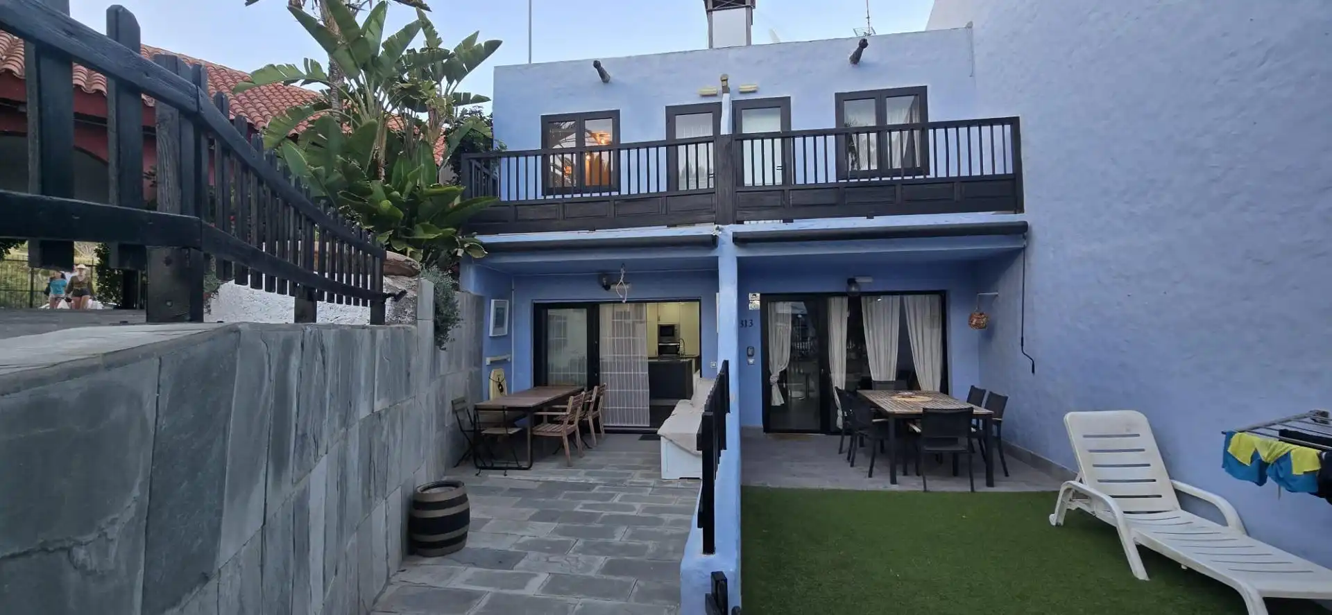 Terrasse von Haus oder Chalet zur Miete in San Bartolomé de Tirajana mit Klimaanlage, Privatgarten und Terrasse