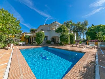 Xalet amb piscina de lloguer a San Pedro de Alcántara
