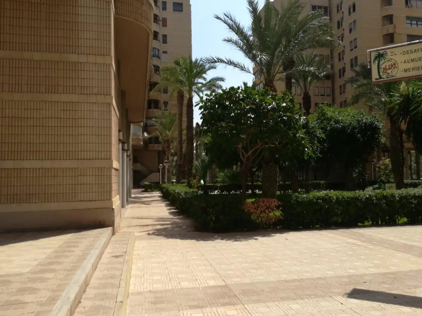 Vista exterior de Piso en venta en Elche / Elx con Calefacción, Jardín privado y Parquet