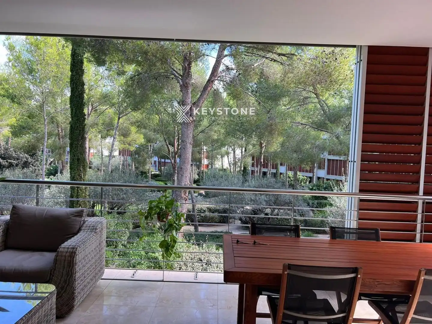 Terrasse von Wohnung zur Miete in Calvià mit Klimaanlage, Heizung und Terrasse