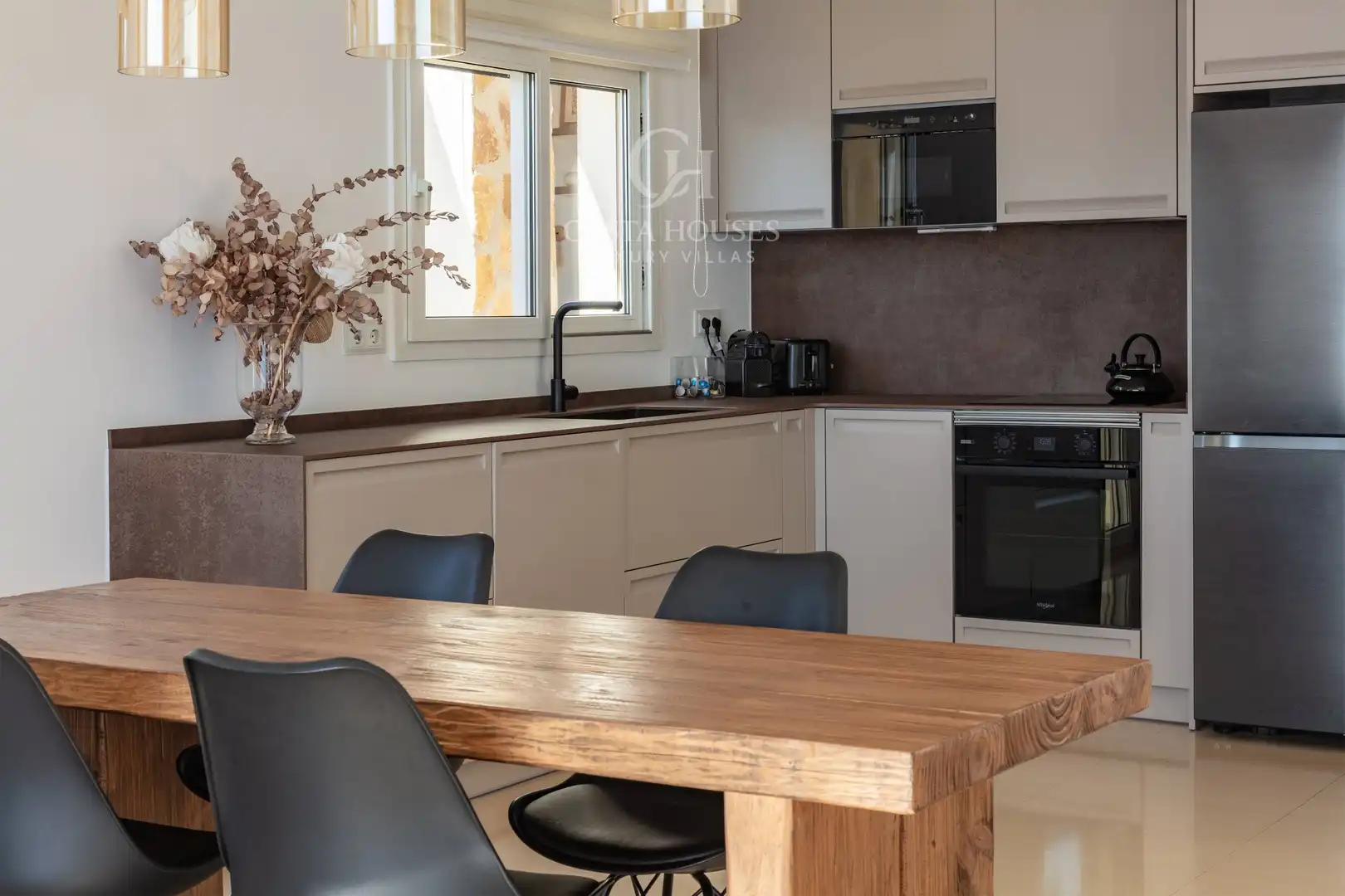 Kitchen of Houses for sale in Jávea / Xàbia  with Air Conditioner, Private garden and Terrace