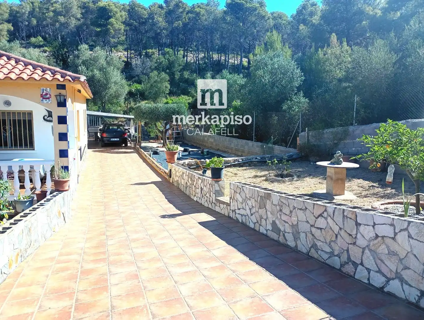 Vista exterior de Casa o xalet en venda en Castellet i la Gornal amb Aire condicionat, Calefacció i Moblat