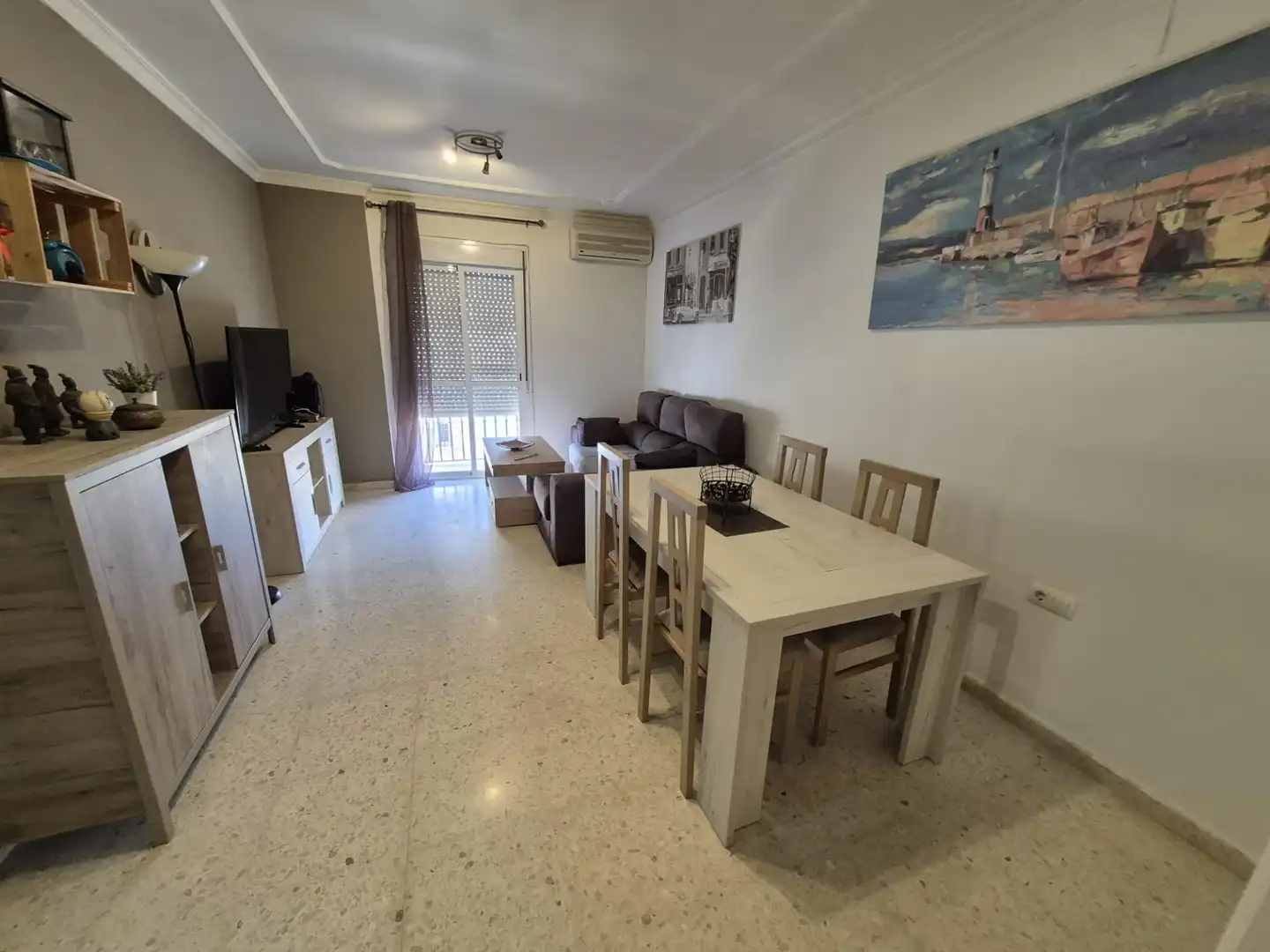 Sala d'estar de Pis en venda en Arcos de la Frontera amb Aire condicionat i Traster