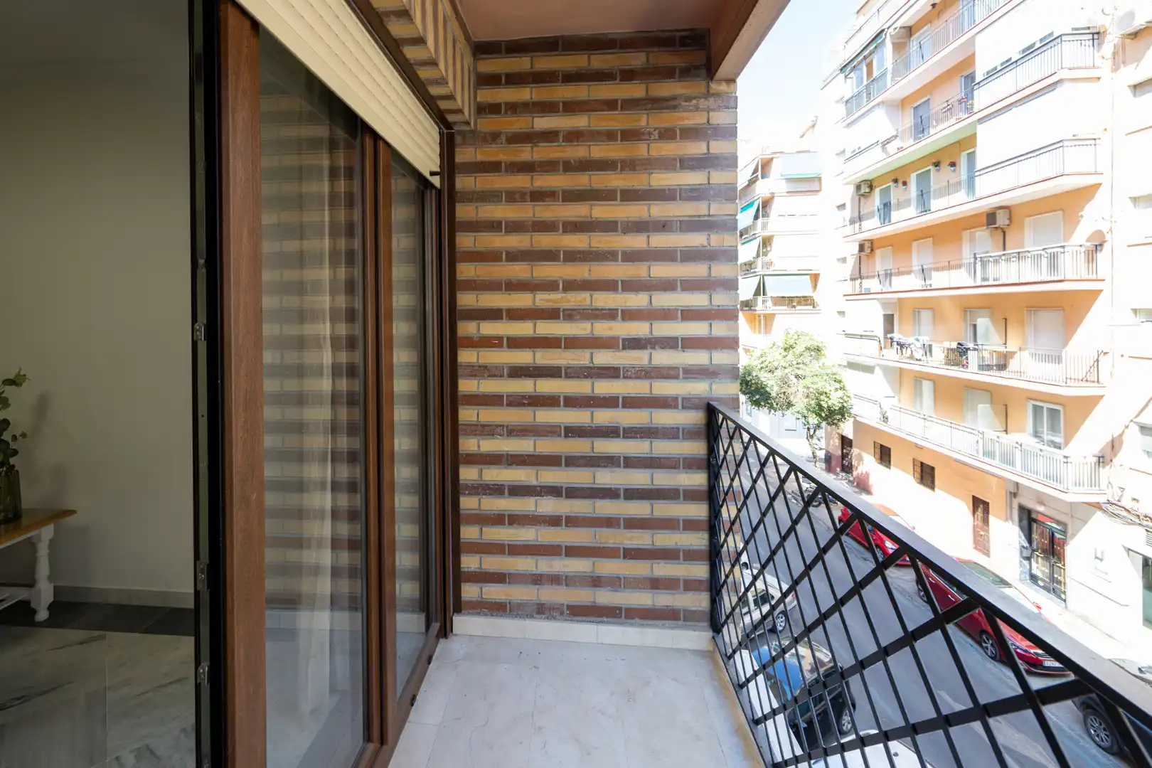 Terrassa de Pis de lloguer en Granada amb Calefacció, Moblat i Rentadora