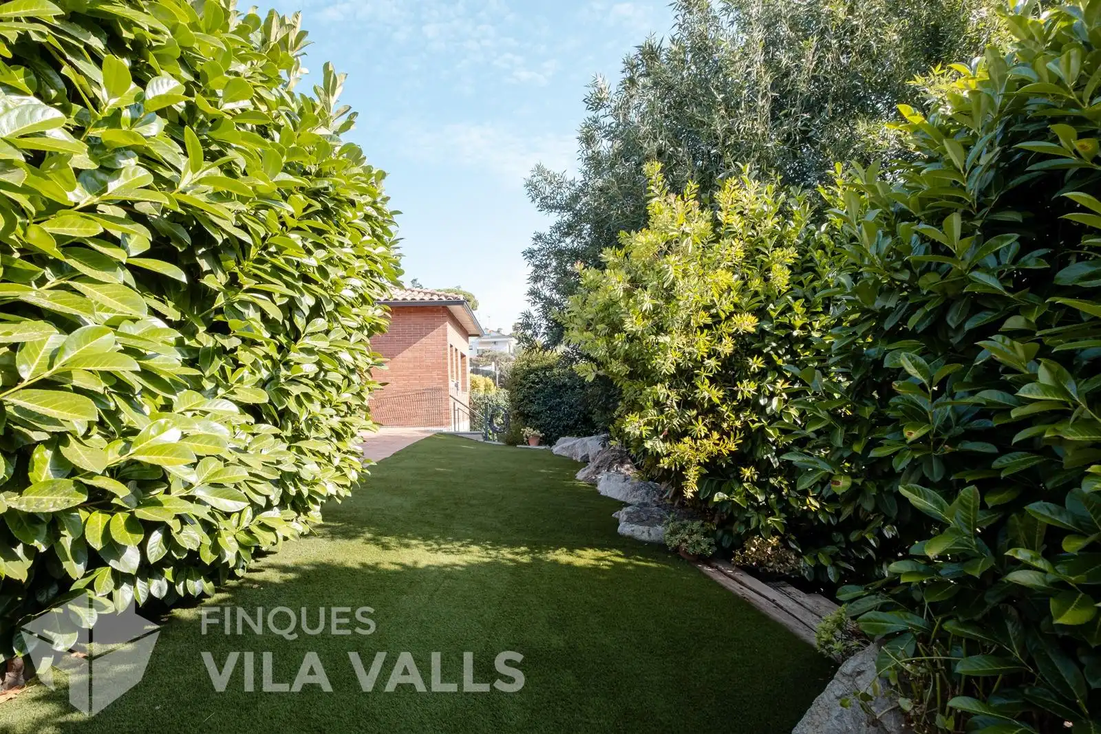 Terrassa de Casa o xalet en venda en Caldes de Montbui amb Calefacció, Jardí privat i Piscina