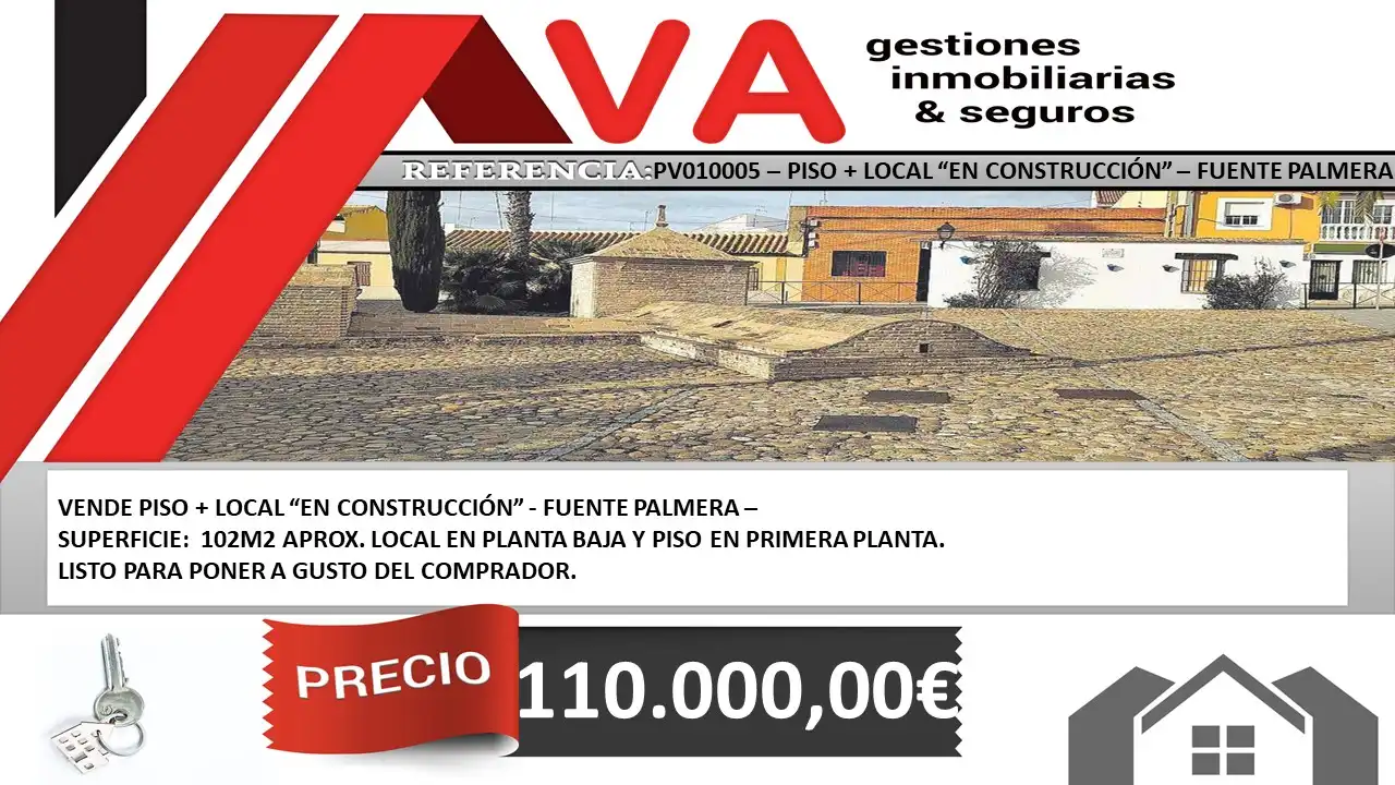 Piso en venta en Plaza Real
