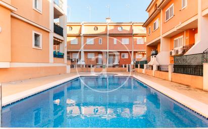 Piscina de Casa adosada en venda en Moncofa amb Aire condicionat, Calefacció i Terrassa