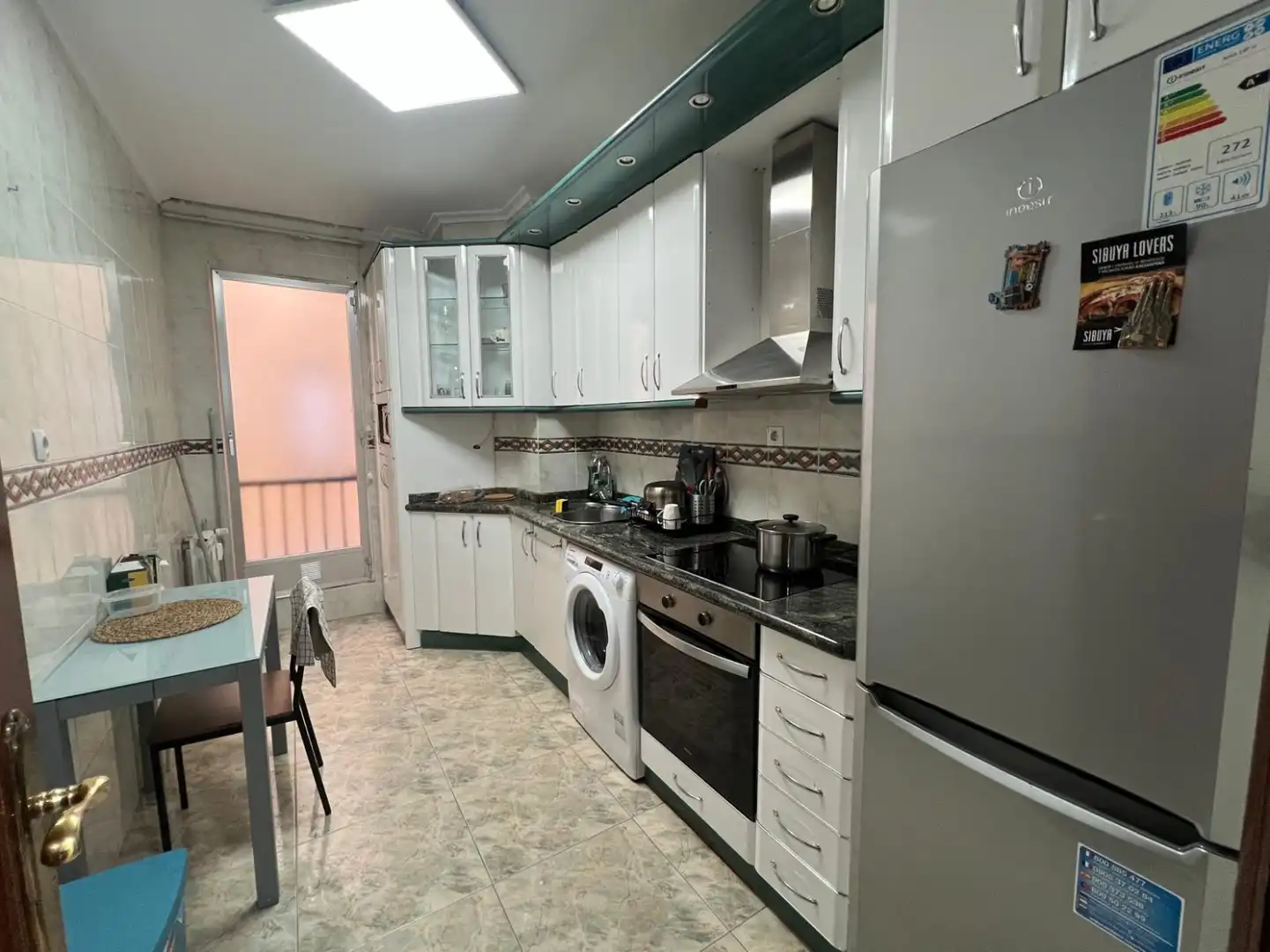 Kitchen of Flat for sale in  Logroño  with Heating, Terrace and Balcony