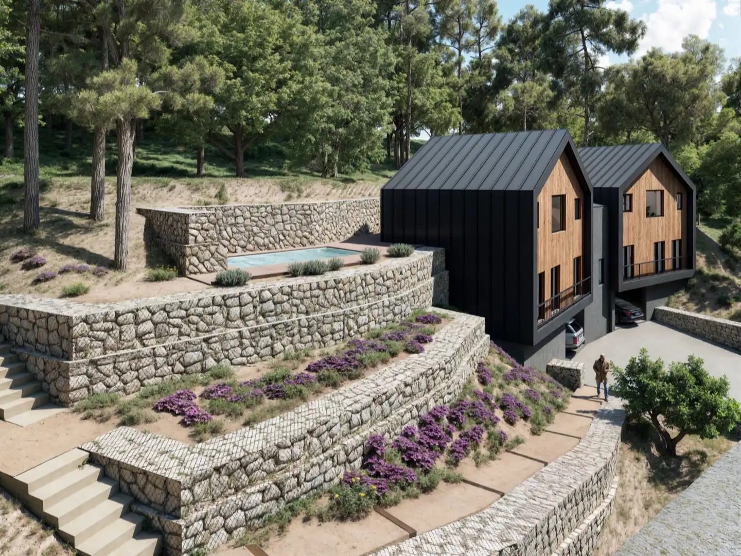 Casa amb jardí en venda a sandal 10