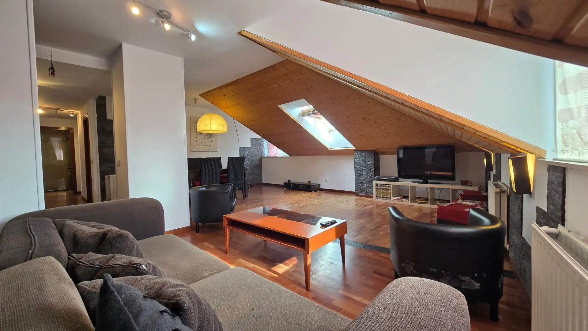 Living room of Flat for sale in Llanes  with Heating and Storage room