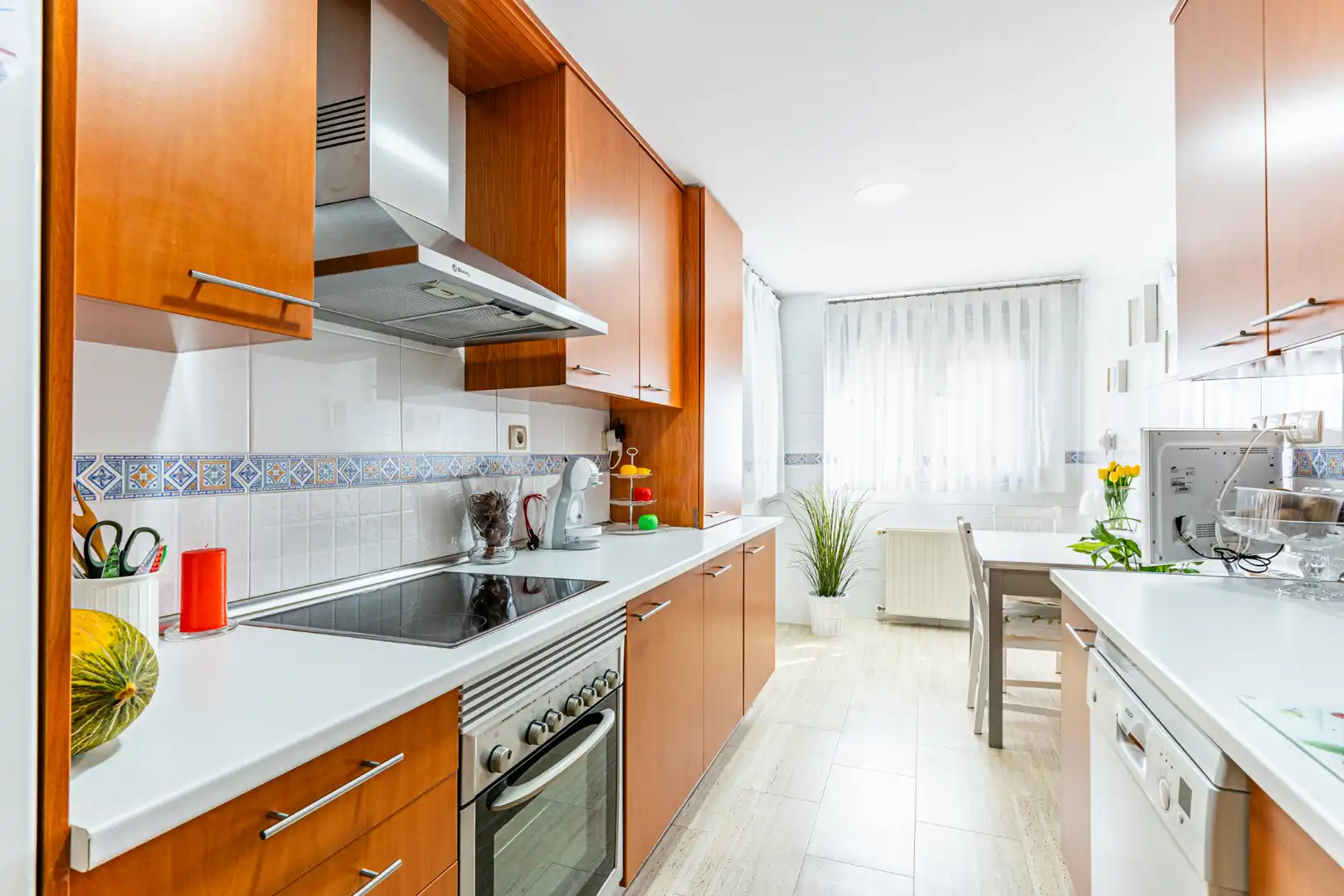 Küche von Wohnung zum Verkauf in Las Rozas de Madrid mit Klimaanlage, Heizung und Parkett