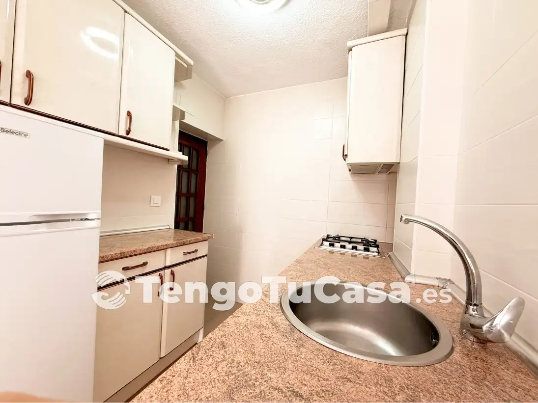 Kitchen of Flat for rent in Madrid  with Heating, Furnished and Oven