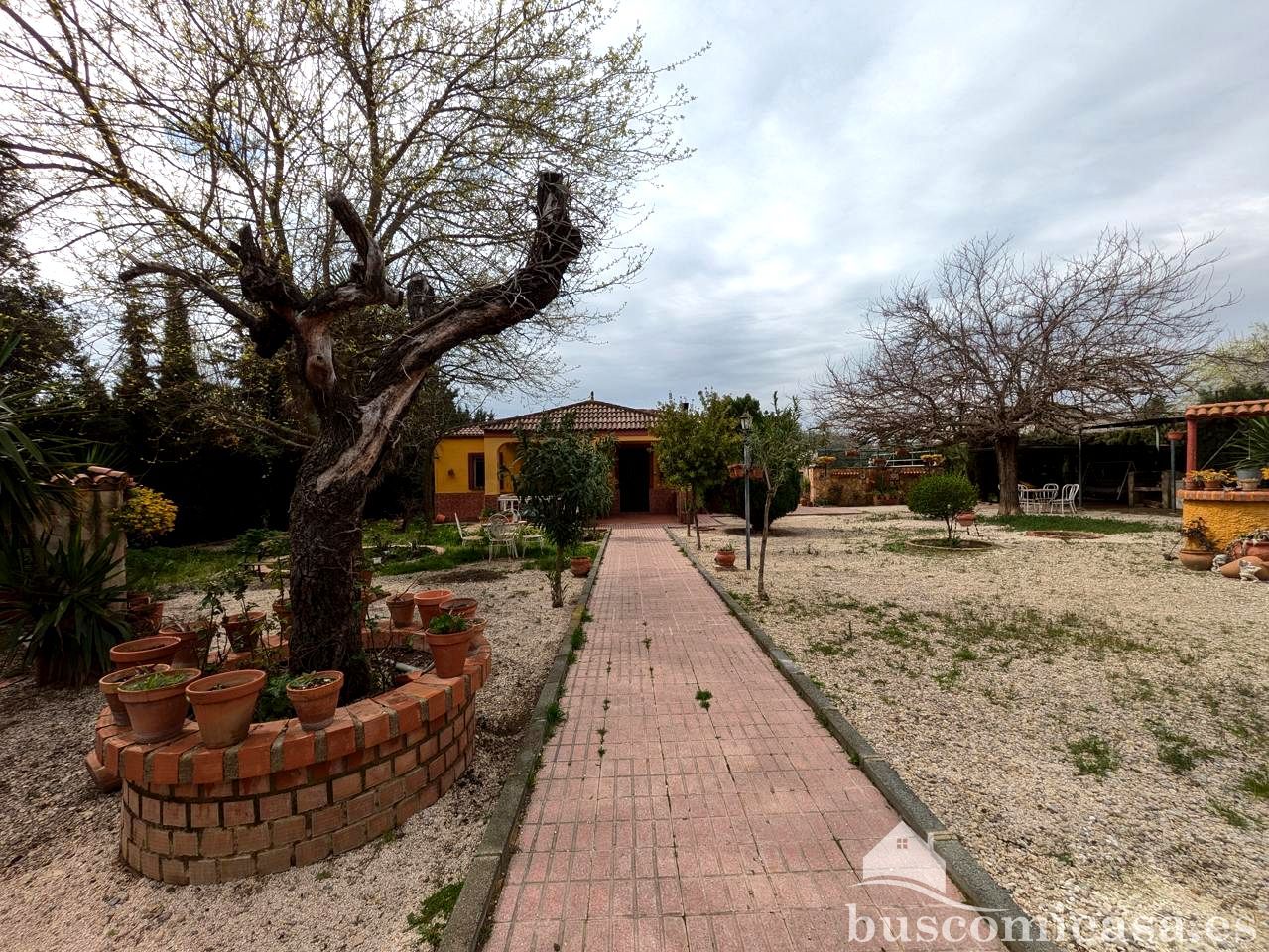 Garden of Country house for sale in Linares  with Air Conditioner, Private garden and Swimming Pool