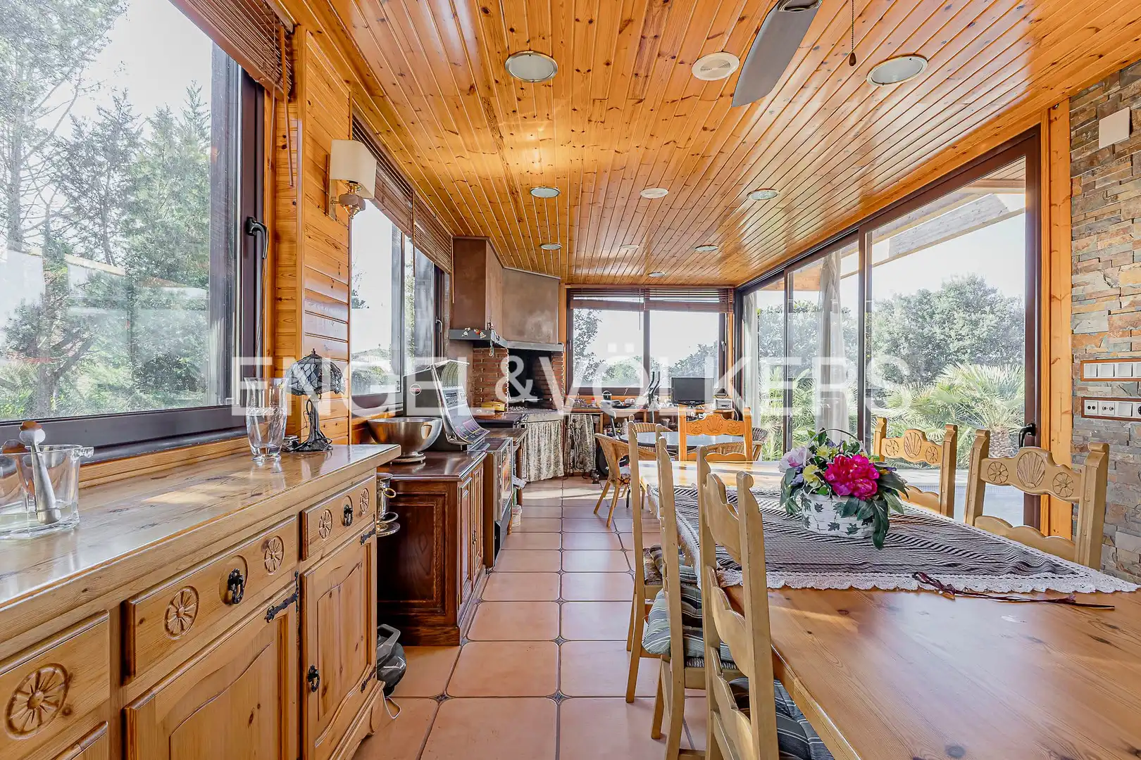 Cocina de Casa o chalet en venta en Sant Fruitós de Bages con Aire acondicionado, Calefacción y Jardín privado