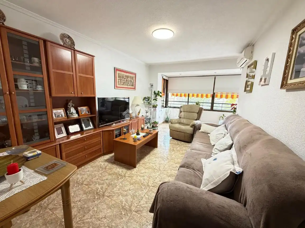 Living room of Flat for sale in Alicante / Alacant  with Air Conditioner
