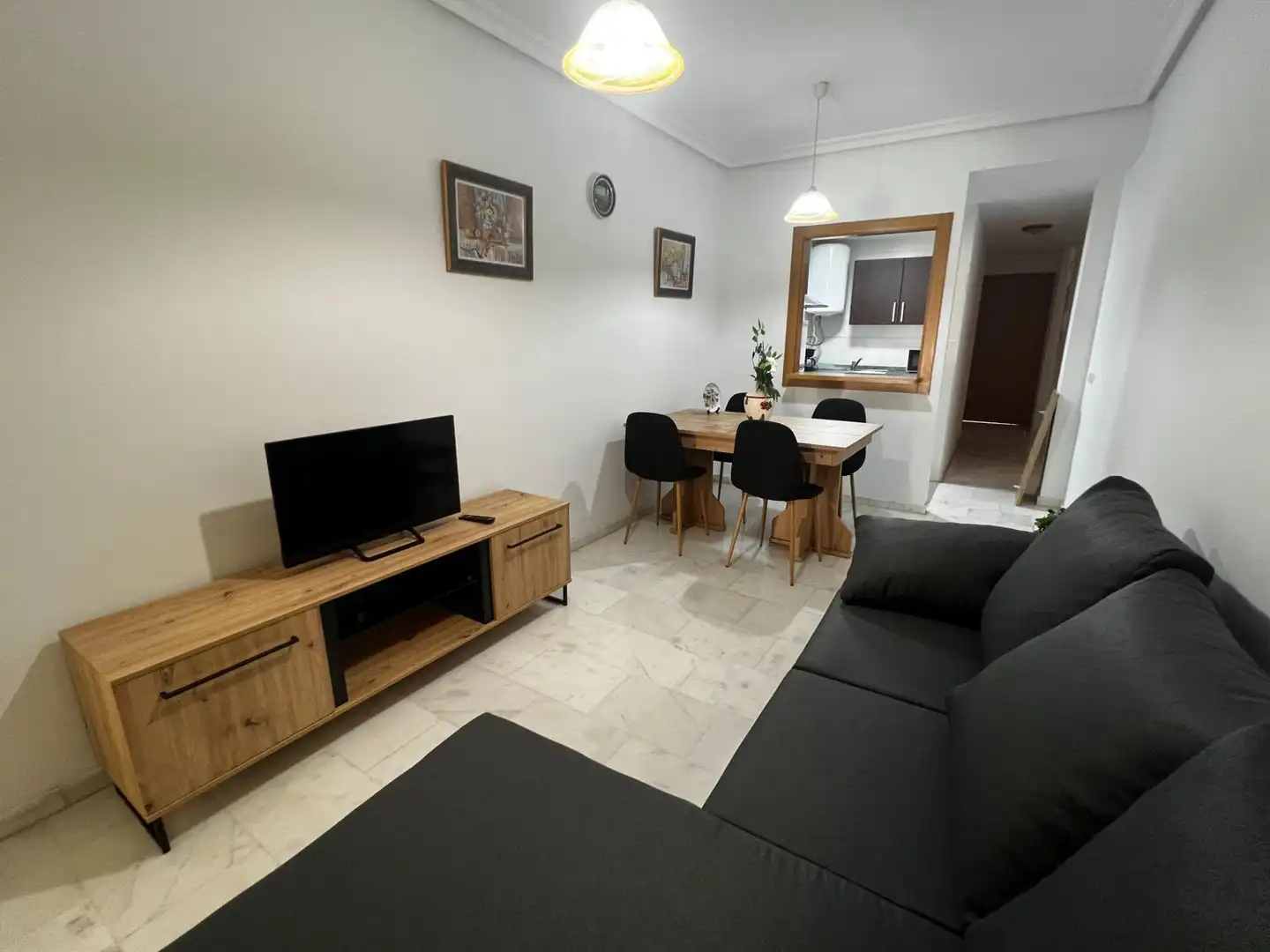 Sala d'estar de Apartament de lloguer en Los Pacos