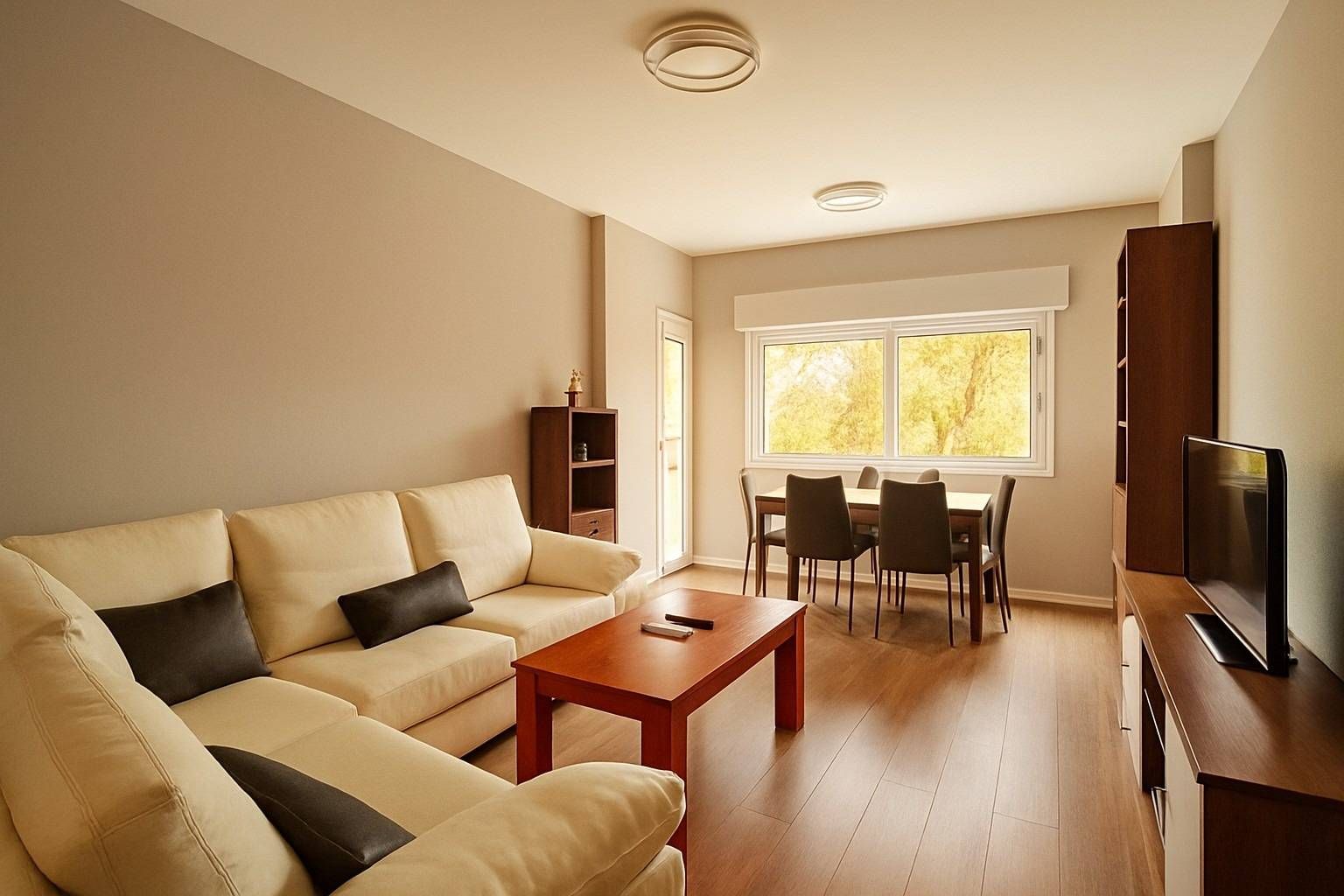Living room of Flat for sale in Algete  with Air Conditioner, Heating and Terrace