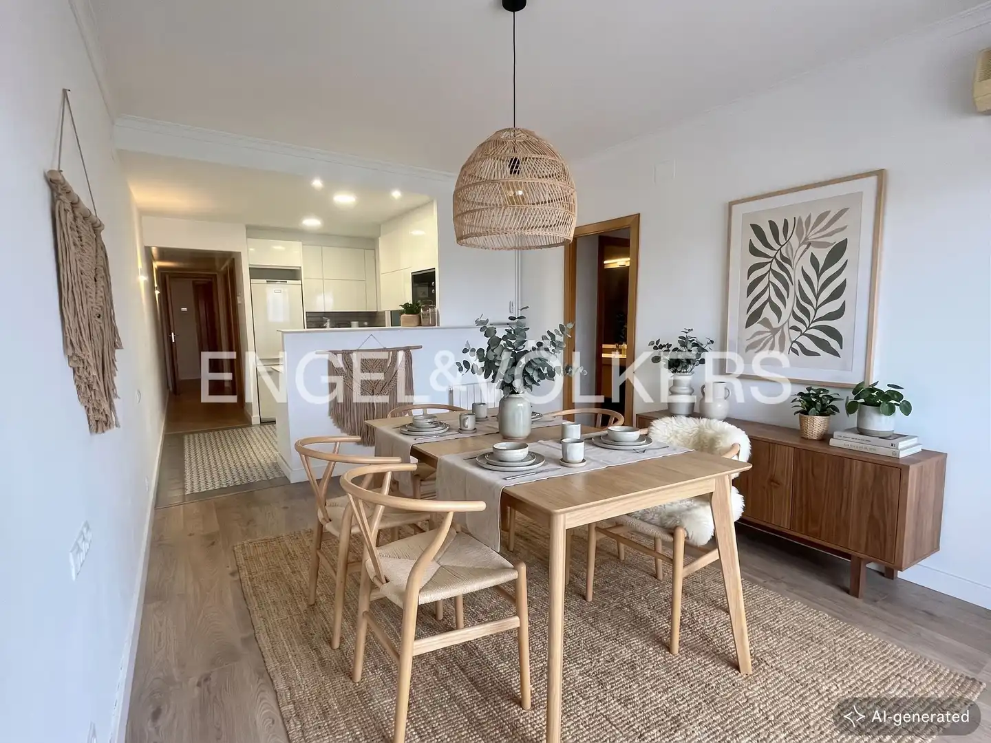 Dining room of Flat for sale in Barcelona  with Air Conditioner, Heating and Parquet flooring