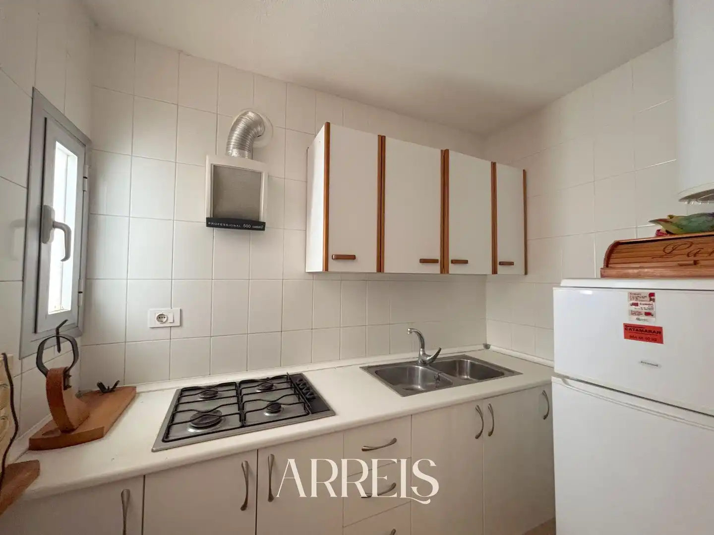 Kitchen of Flat for sale in Peñíscola / Peníscola  with Terrace, Furnished and Community pool