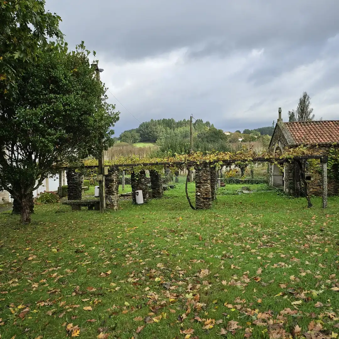 Garten von Country house zum Verkauf in Arzúa mit Klimaanlage, Heizung und Privatgarten