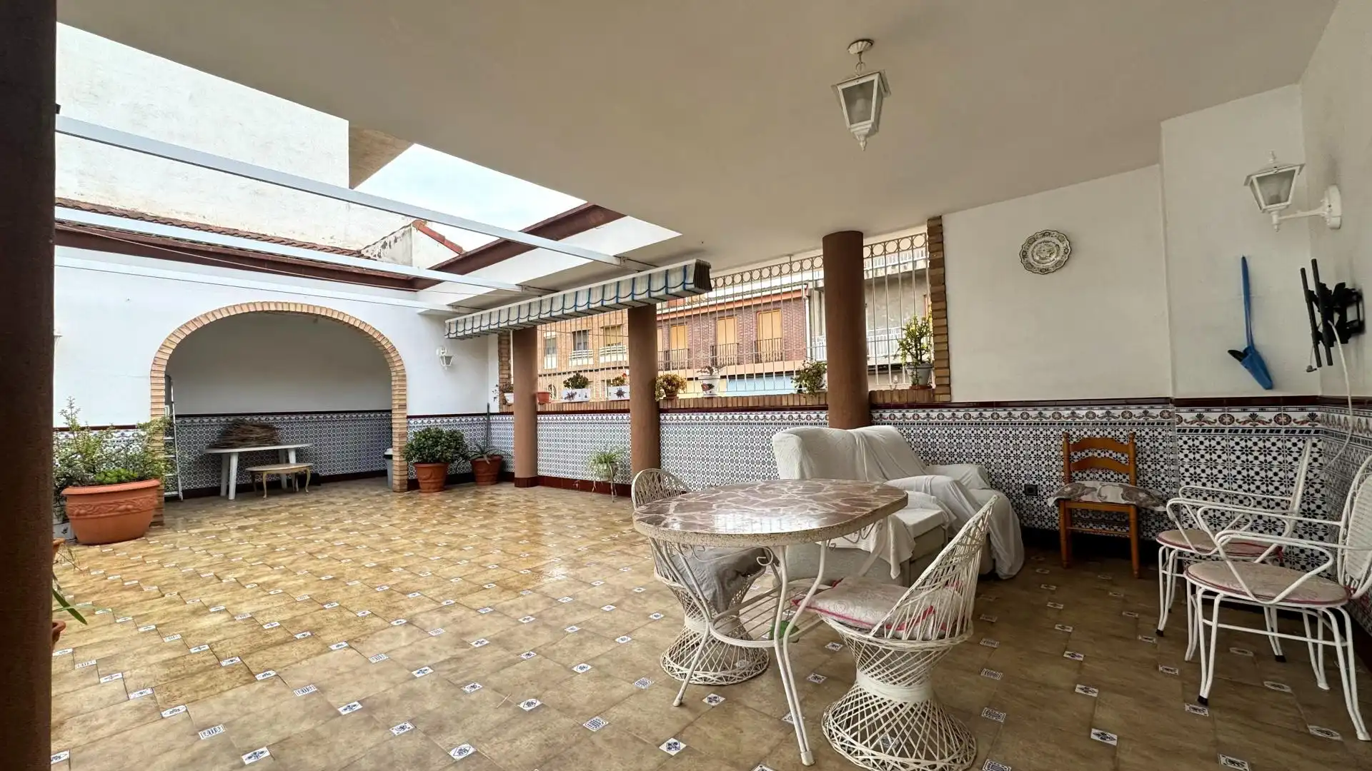 Terraza de Casa adosada en venta en Sax con Aire acondicionado, Calefacción y Terraza