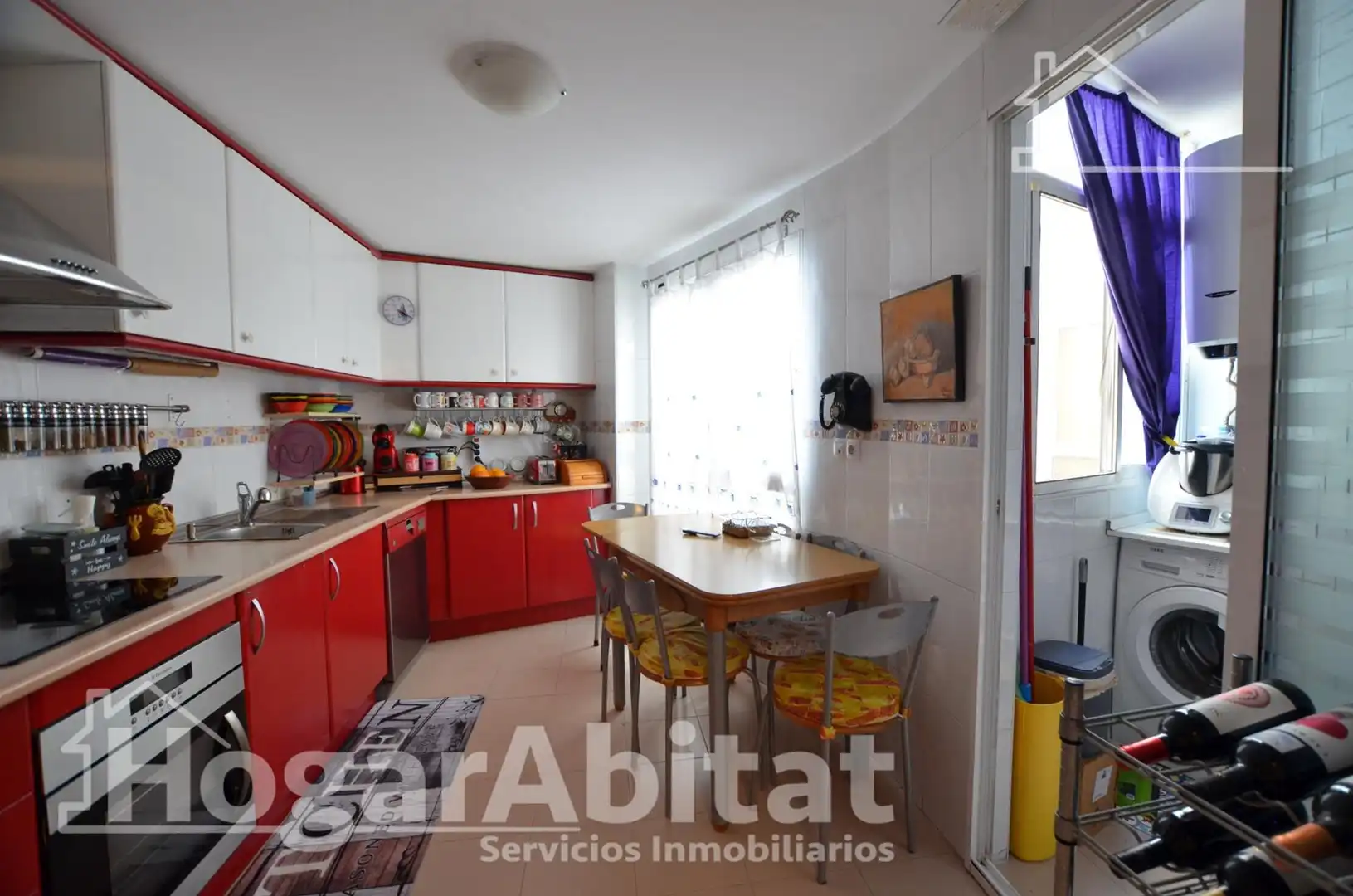 Kitchen of Flat for sale in Alicante / Alacant  with Air Conditioner, Heating and Terrace