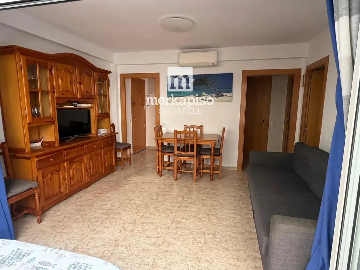 Sala de estar de Piso en venta en Calafell con Aire acondicionado, Calefacción y Terraza