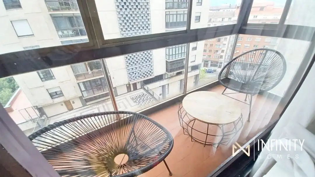 Terrasse von Wohnung zur Miete in Bilbao  mit Terrasse