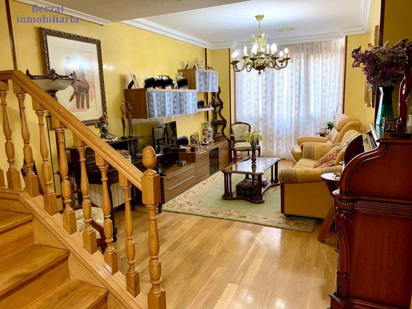 Wohnzimmer von Country house zum verkauf in Santo Domingo de la Calzada mit Heizung und Terrasse