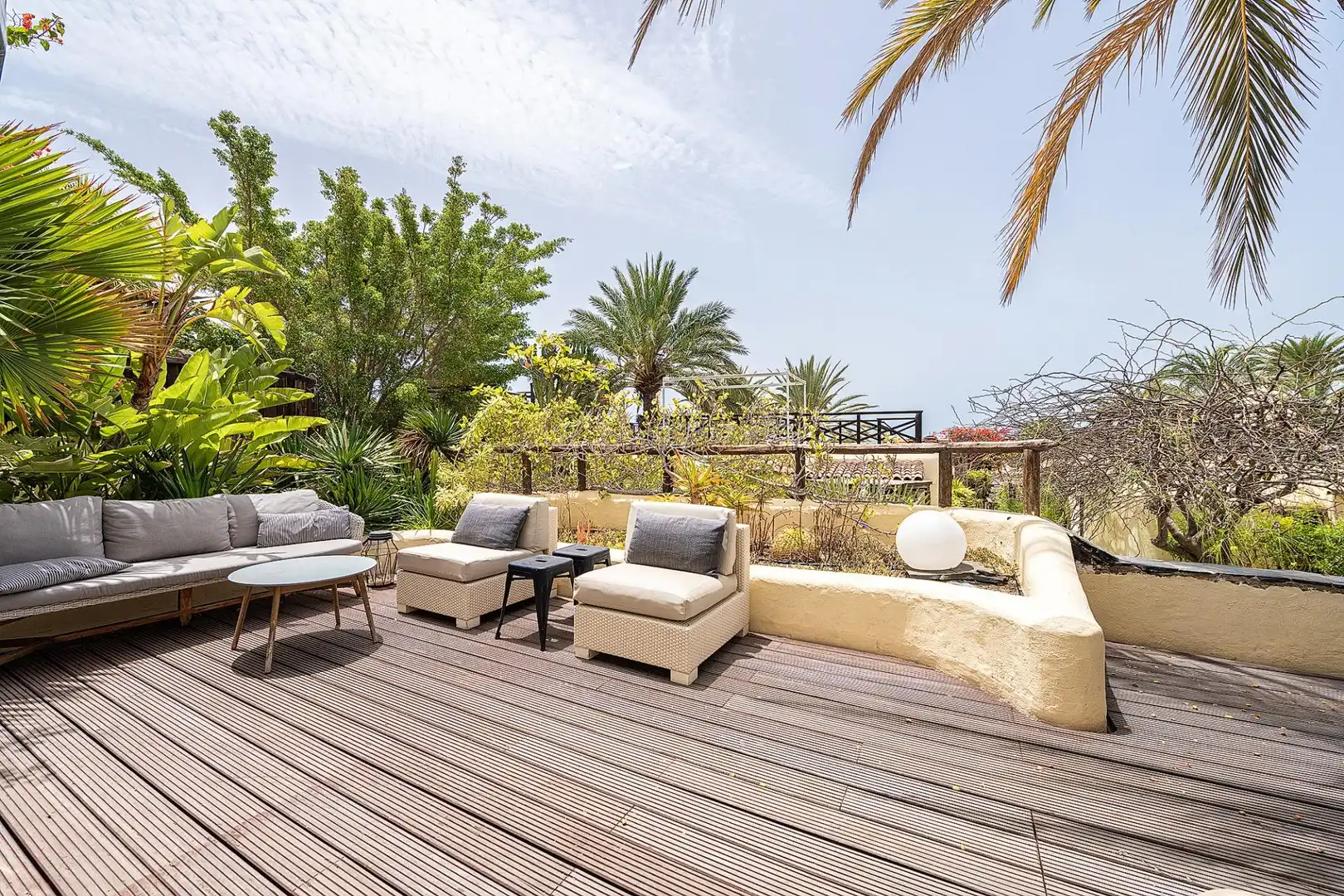 Terraza de Casa o chalet en venta en San Bartolomé de Tirajana con Jardín privado, Terraza y Piscina comunitaria