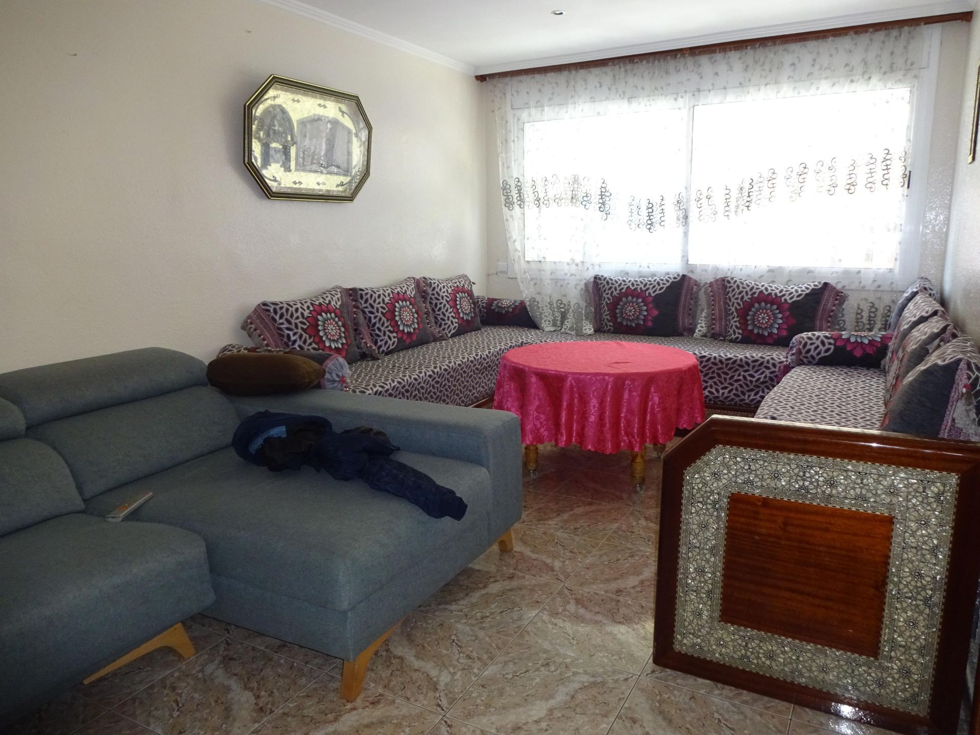 Living room of Flat for sale in Mataró  with Heating and Terrace