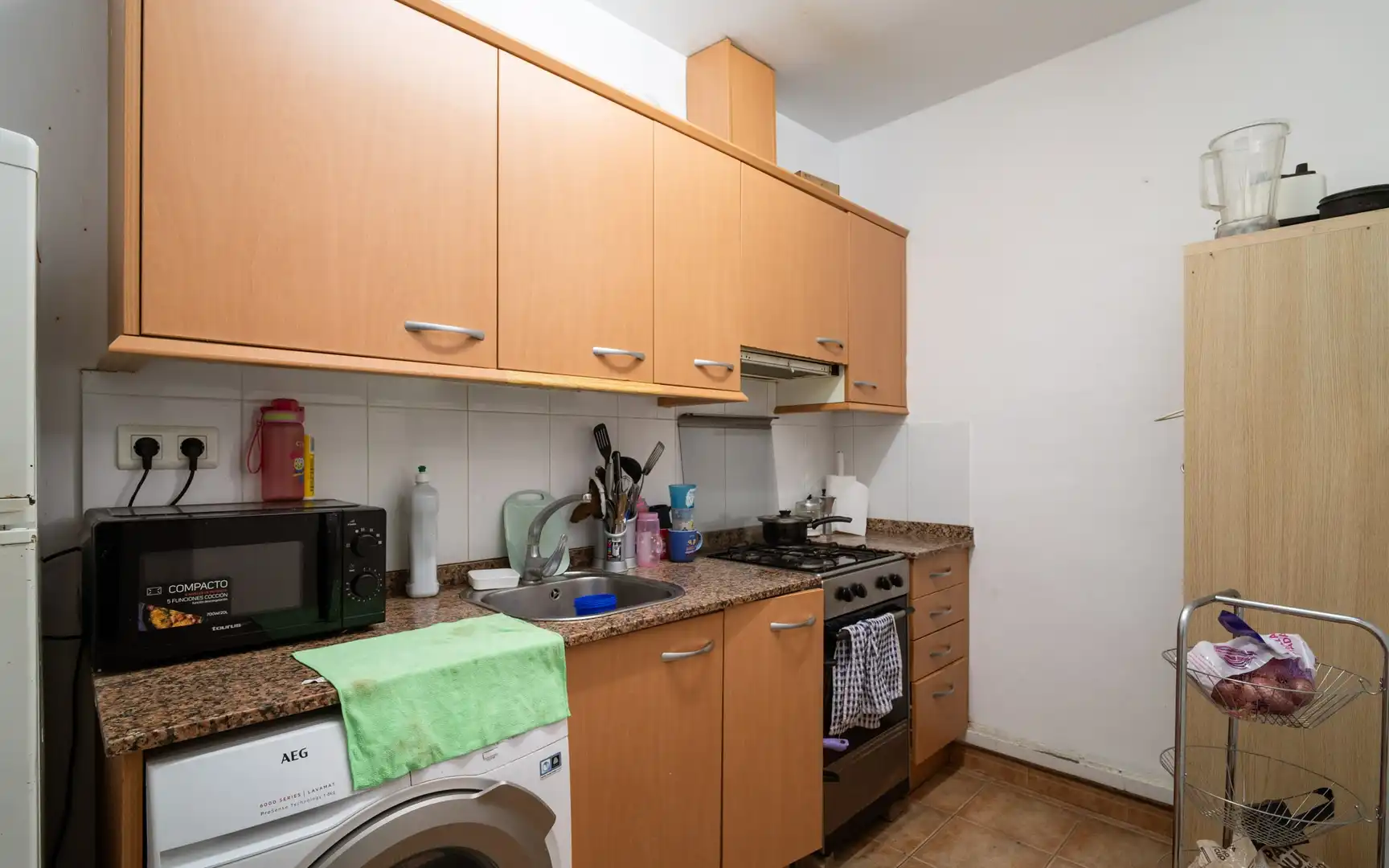 Kitchen of Flat for sale in Reus  with Air Conditioner, Heating and Balcony