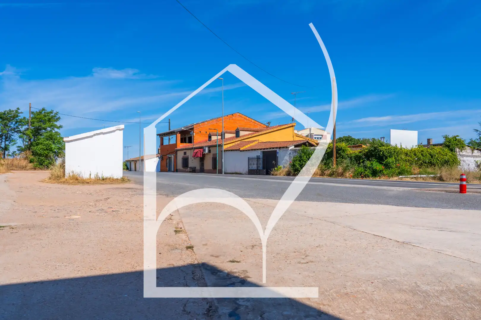 Vista exterior de Casa o chalet en venta en Villarmayor con Aire acondicionado