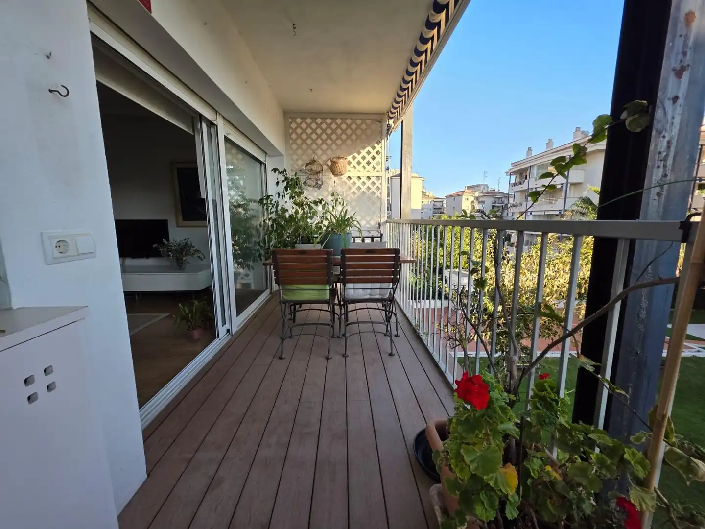 Terrasse von Wohnungen zum Verkauf in Sitges mit Heizung, Privatgarten und Terrasse