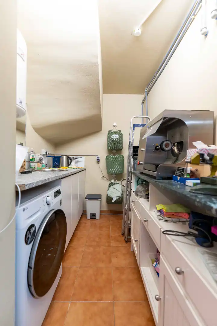 Cuina de Casa adosada en venda en Granadilla de Abona amb Aire condicionat, Terrassa i Moblat