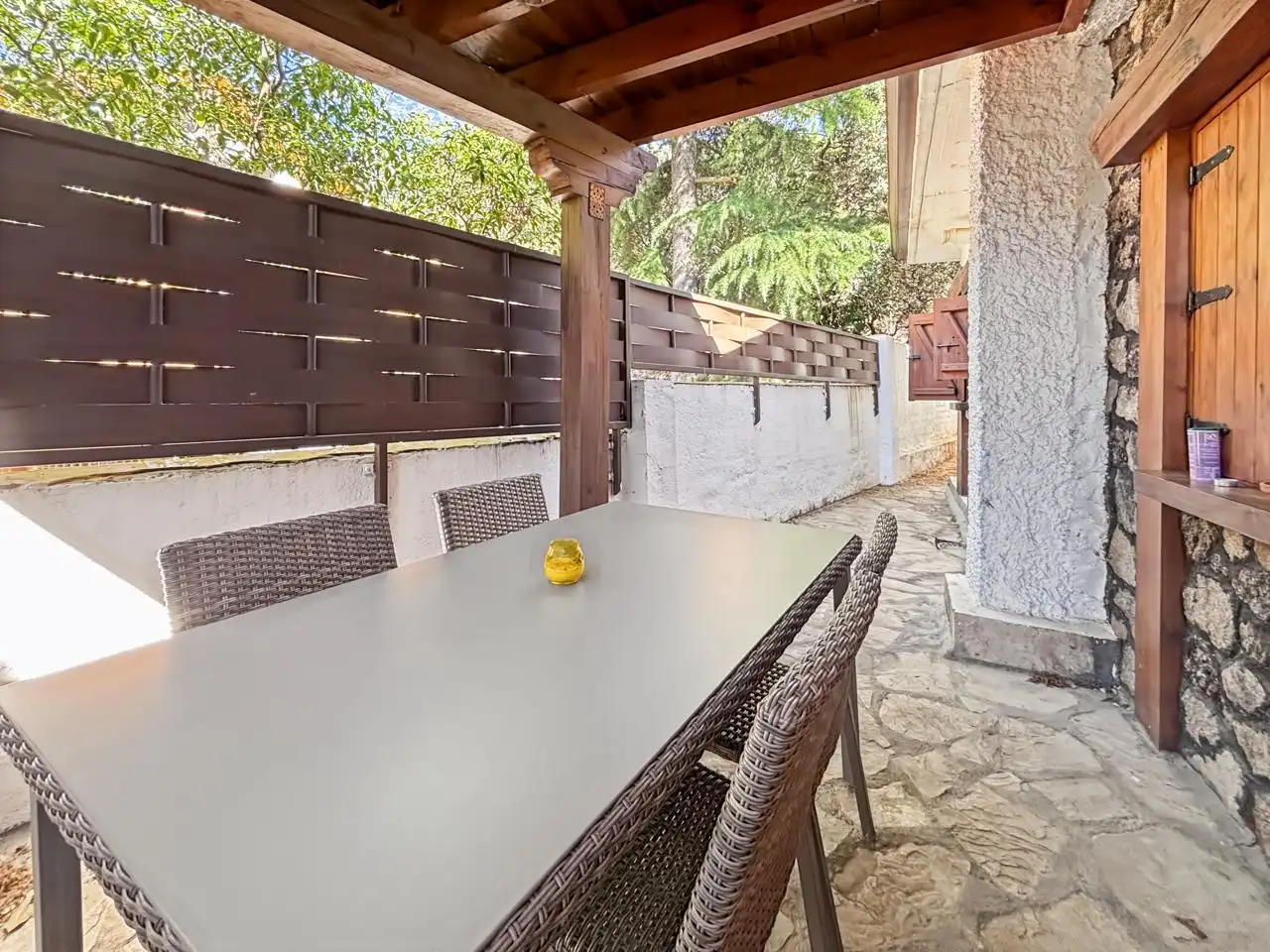 Terrassa de Casa o xalet en venda en El Escorial amb Calefacció, Jardí privat i Terrassa
