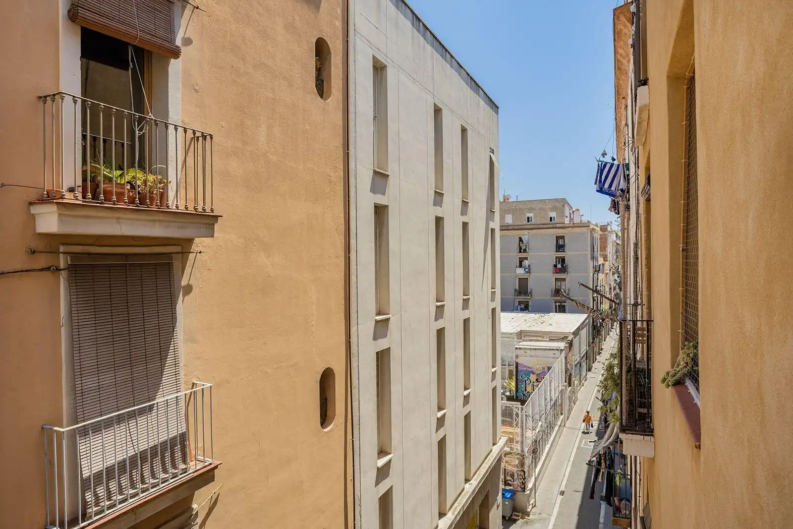Vista exterior de Piso en venta en Barcelona con Aire acondicionado, Calefacción y Parquet
