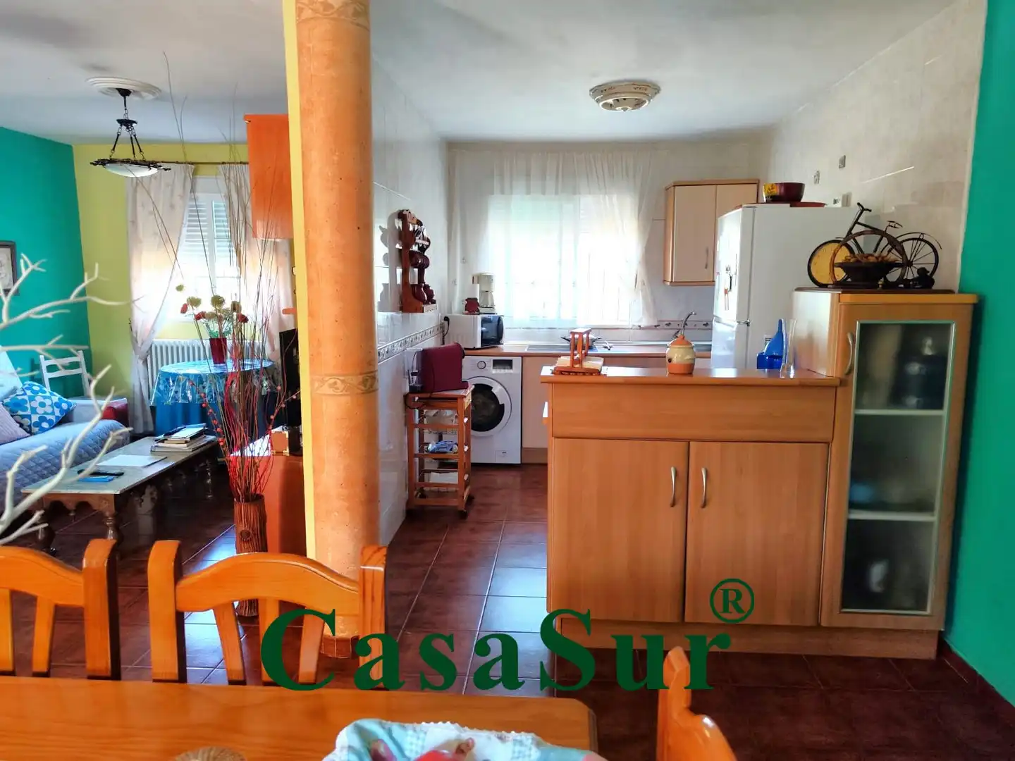 Cuina de Casa o xalet en venda en Cubillas de Santa Marta amb Calefacció, Jardí privat i Terrassa