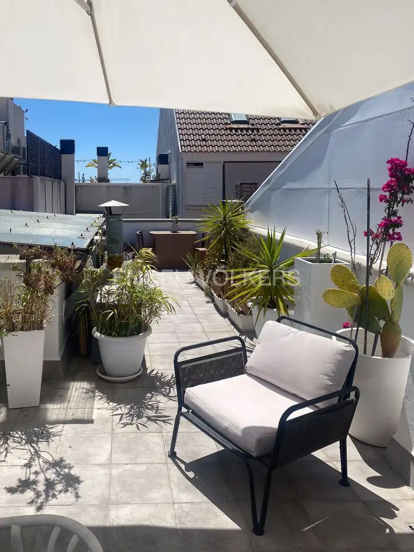 Terrassa de Àtic de lloguer en Sitges amb Aire condicionat, Calefacció i Terrassa