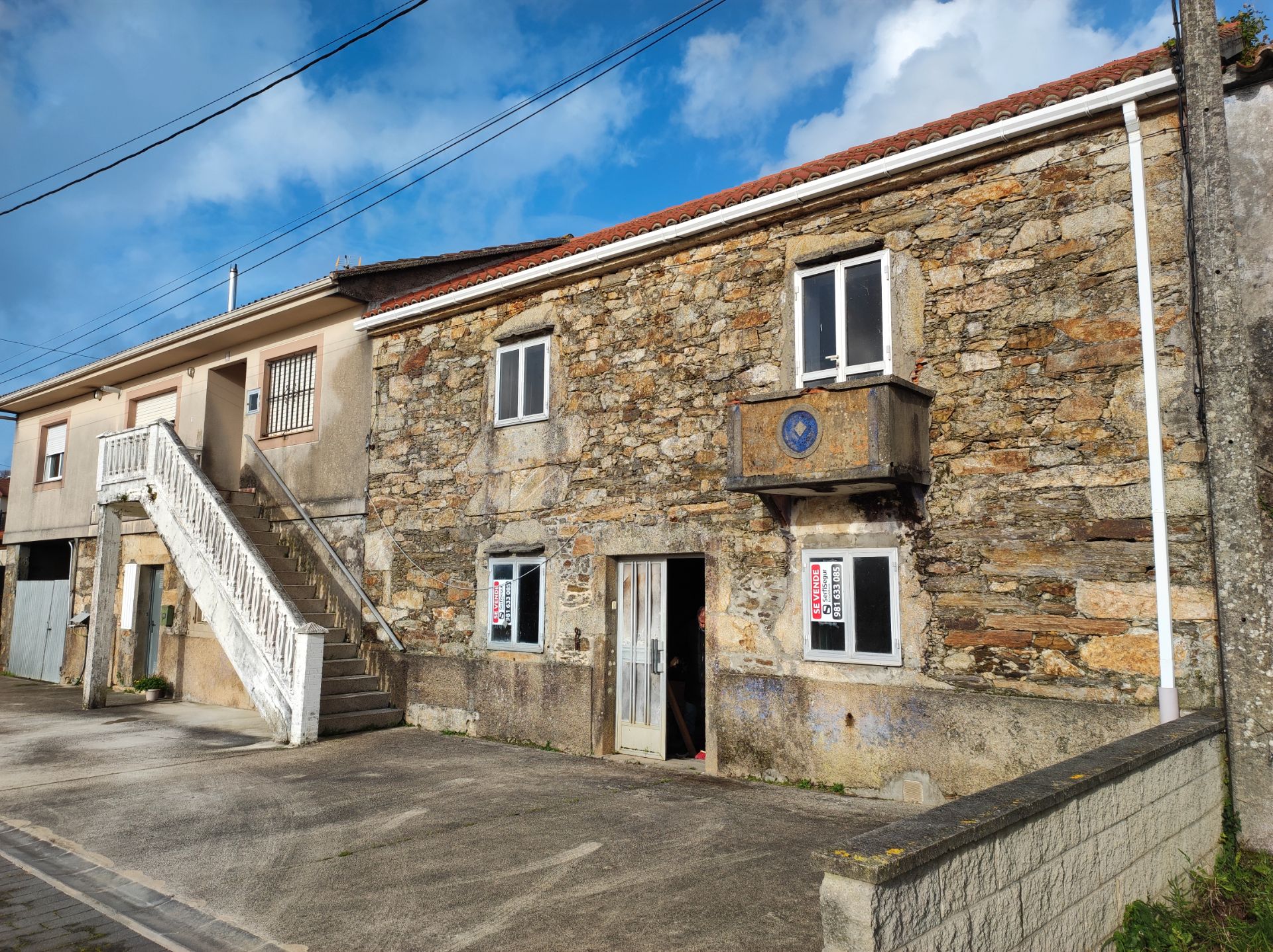 Vista exterior de Casa o xalet en venda en Arteixo amb Jardí privat