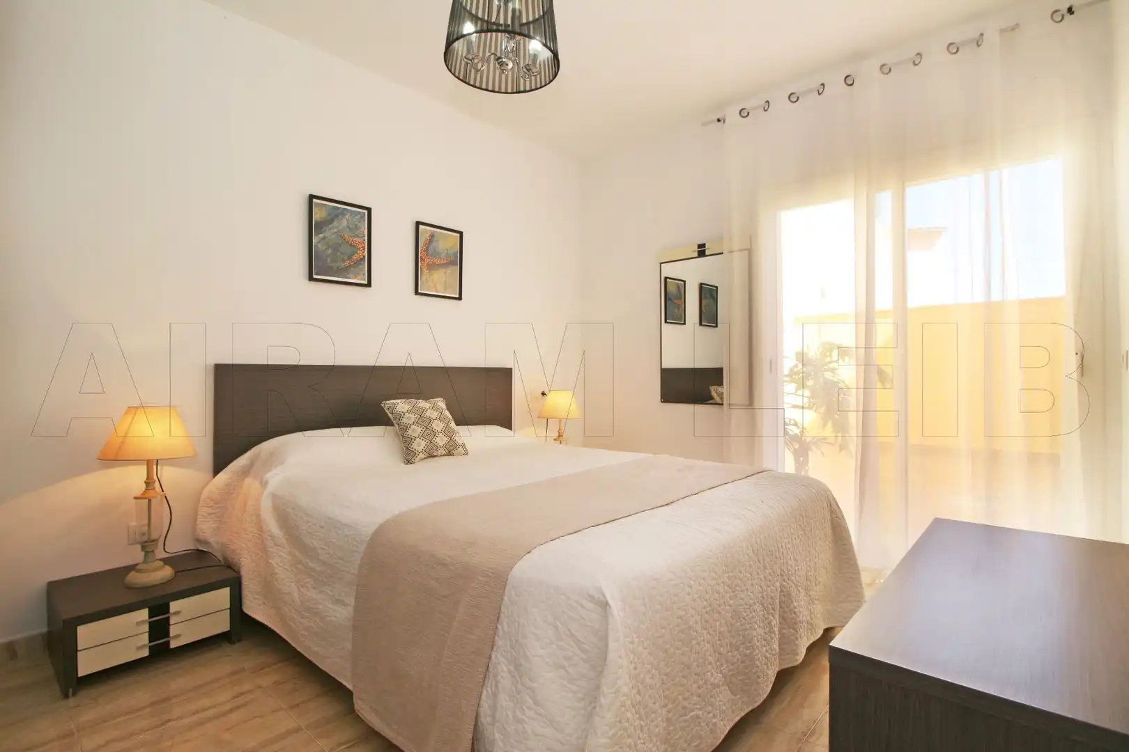 Bedroom of Flat for sale in Sa Pobla  with Air Conditioner and Terrace