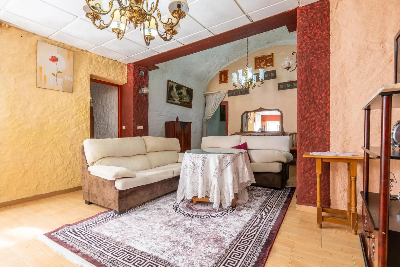 Sala de estar de Finca rústica en venta en Caniles