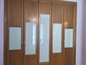 Schlafzimmer von Wohnung zur Miete in Burgos mit Heizung, Parkett und Terrasse