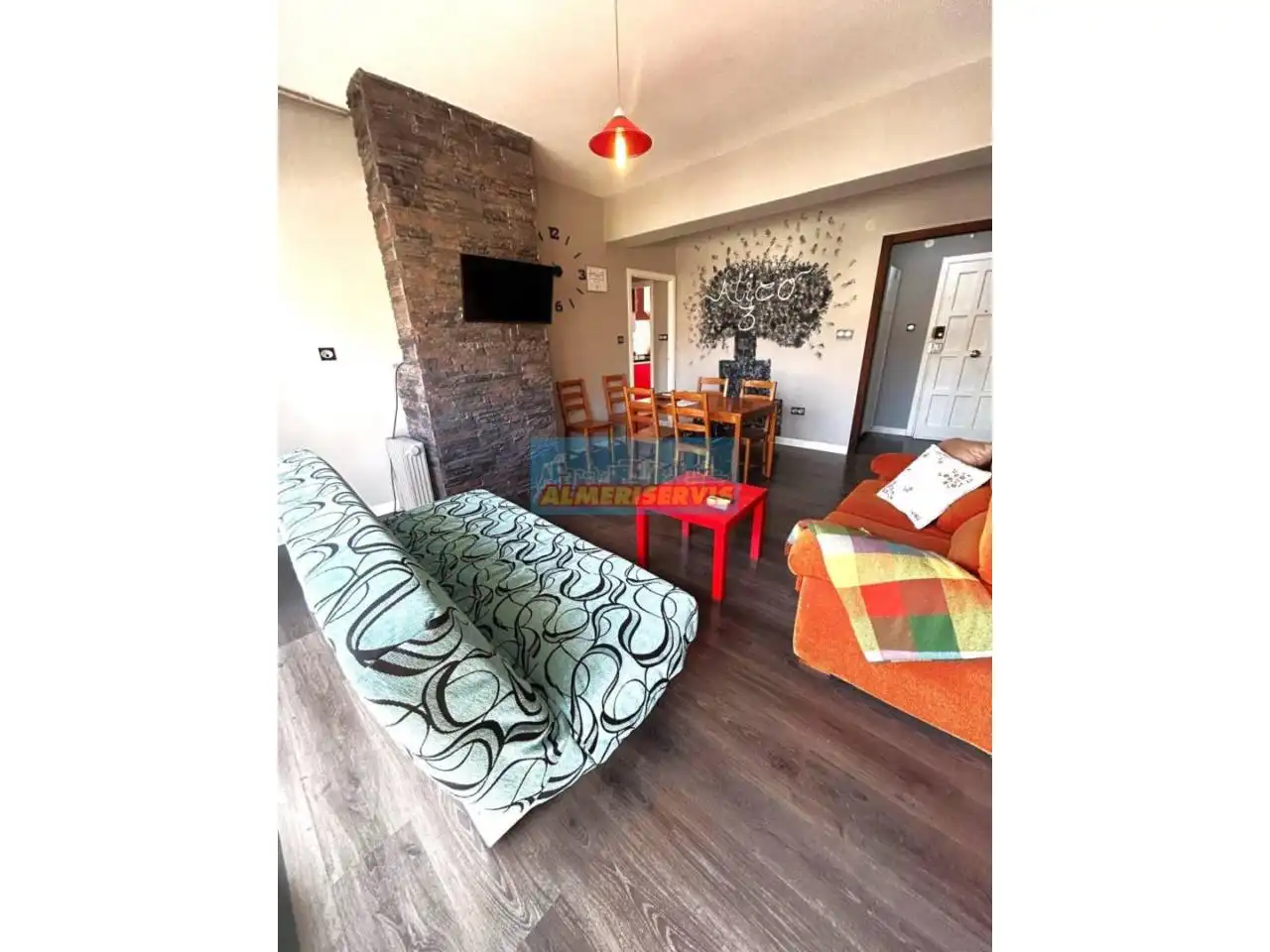 Wohnzimmer von Wohnungen zum Verkauf in Berja mit Klimaanlage, Terrasse und Möbliert