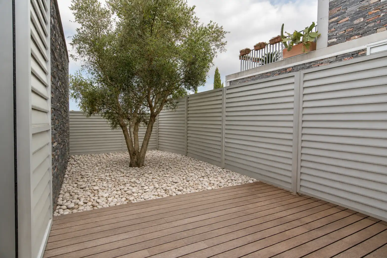 Terraza de Dúplex en venta en Sant Pere de Ribes con Calefacción, Jardín privado y Piscina