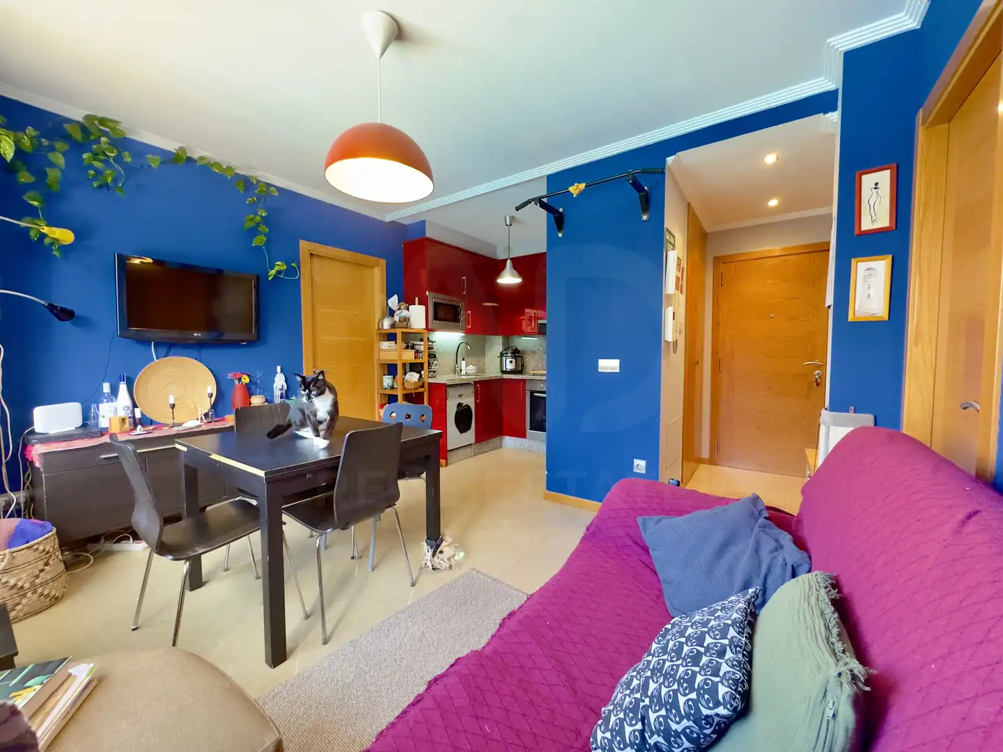 Living room of Flat for sale in Ares  with Terrace and Swimming Pool
