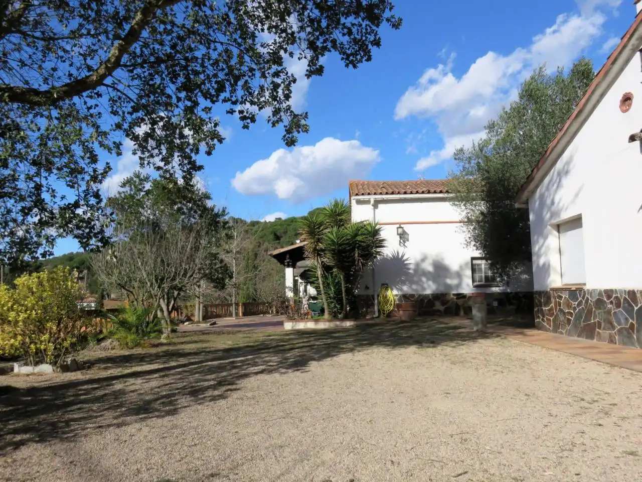 Jardín de Finca rústica en venta en Vallromanes con Calefacción, Jardín privado y Amueblado